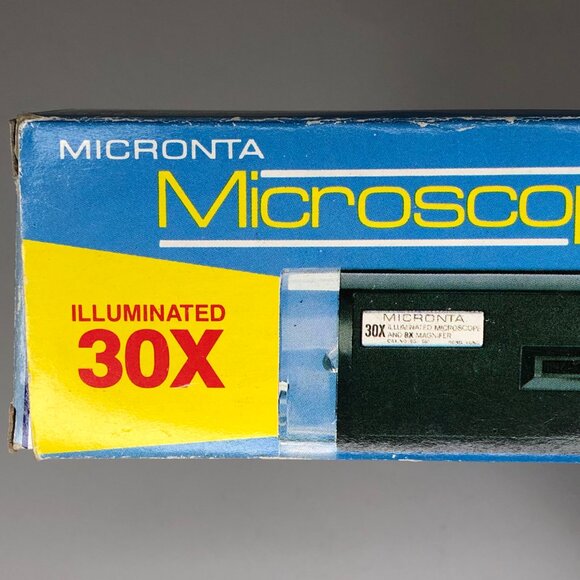 Vintage Radio Shack Micronta Illuminated 30x Handheld Pocket Microscope 63-851 - Picture 5 of 7